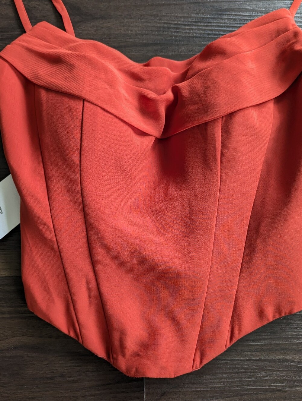 Azazie Sorrel Corset Rust 2 Ren Farie Costume Whimsigoth Fairy Romantic Goth - Picture 2 of 8